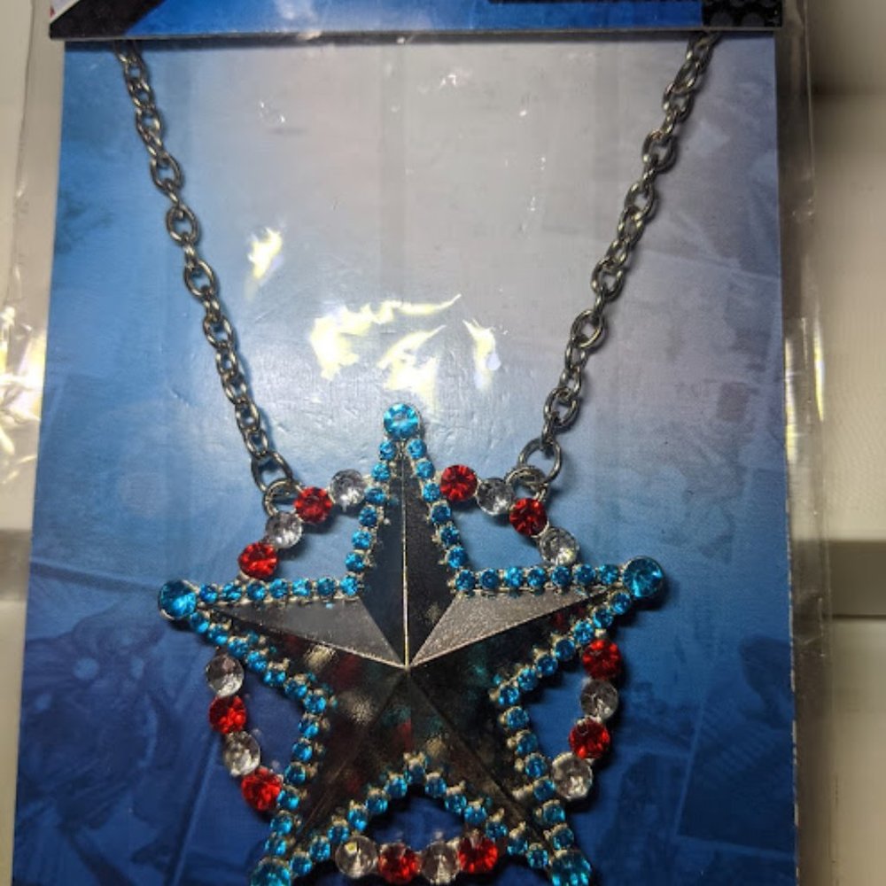 Marvel Captain America / American Dream Beaded Necklace